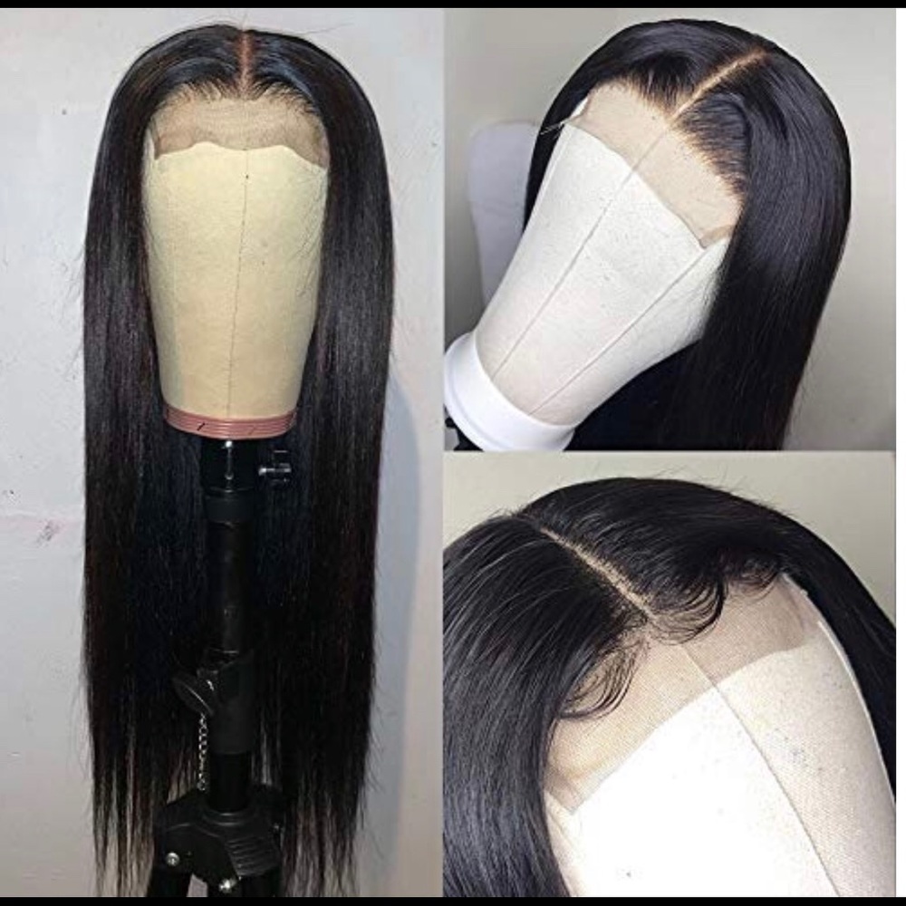 Human hair wig 4x4 lace front closure !